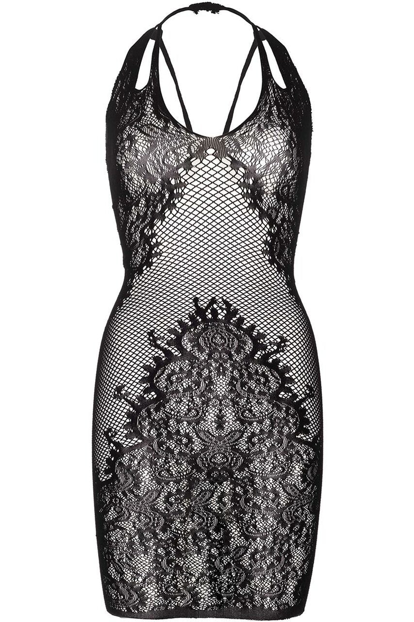 Lattice Body Con Chemise
