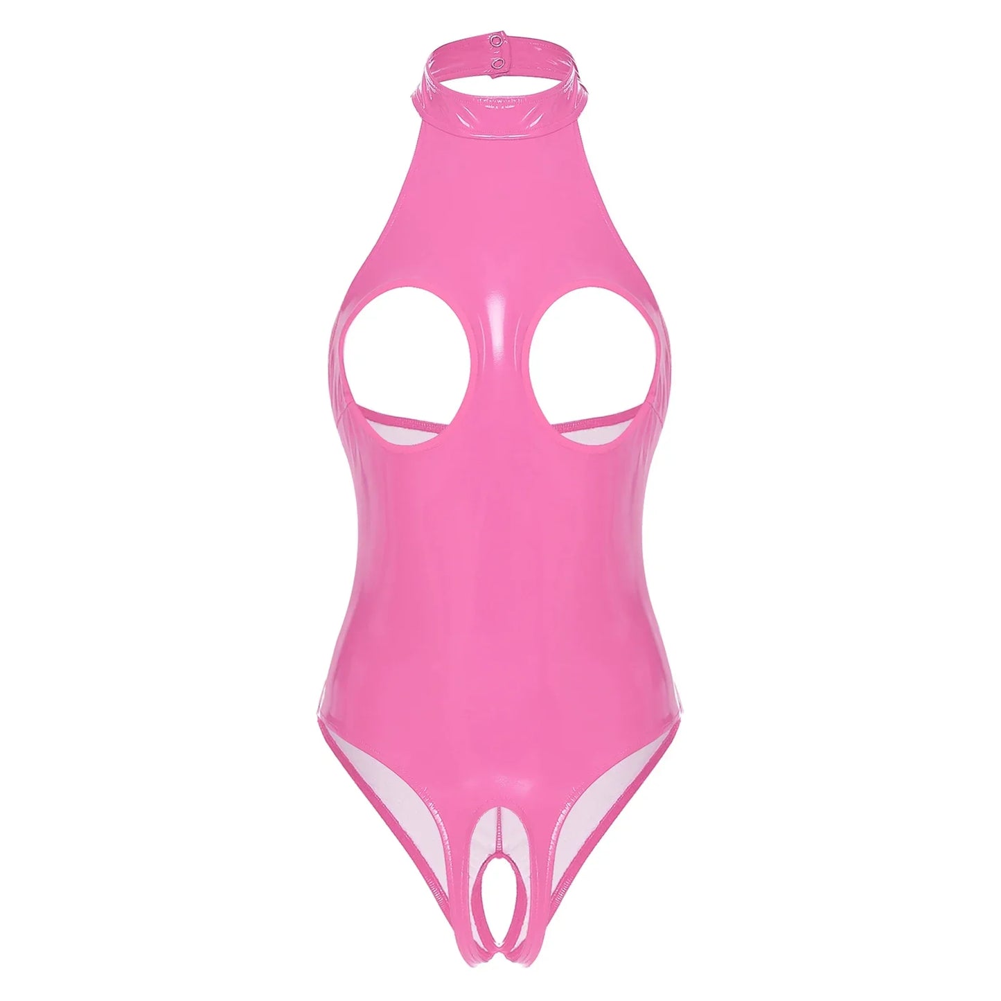 More Tequila Latex Crotchless Teddies