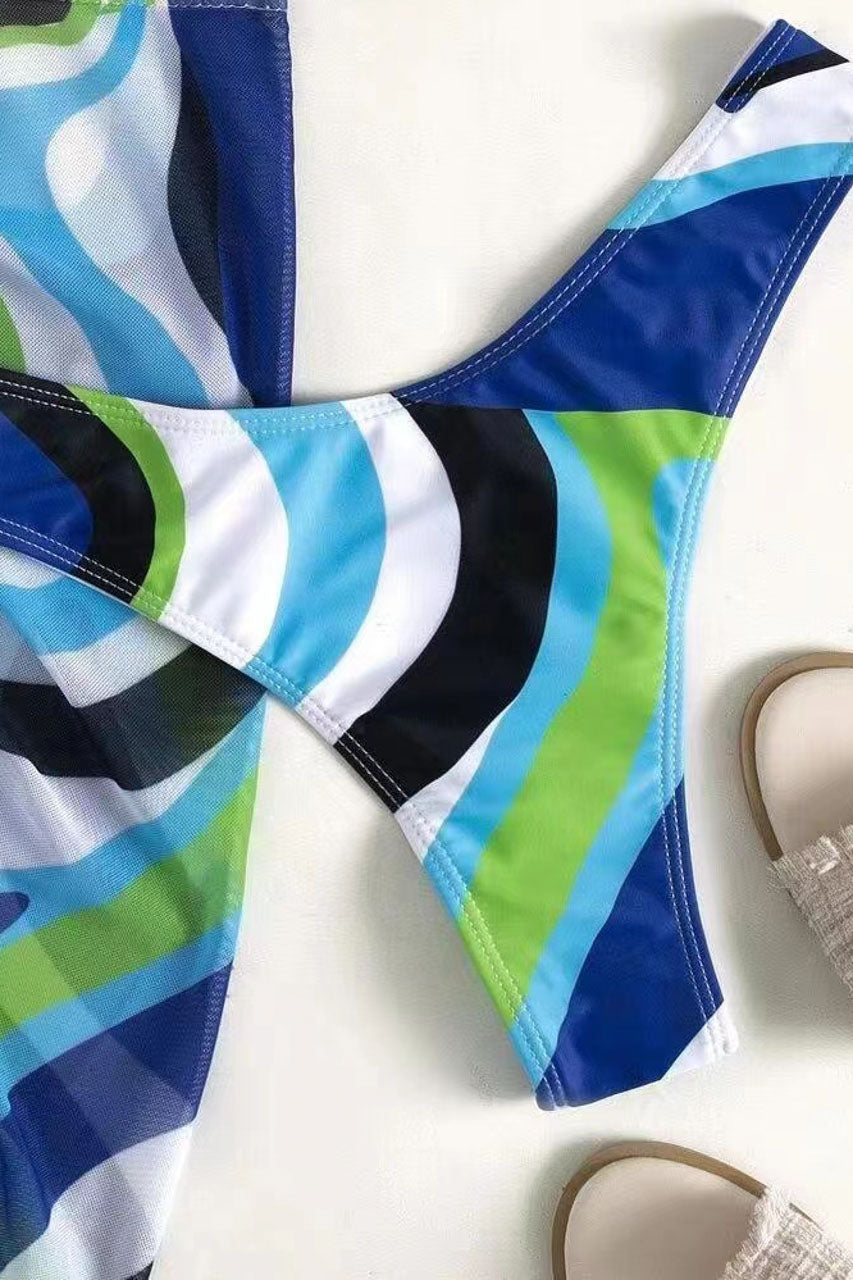 Bad Bish Blue Bikini
