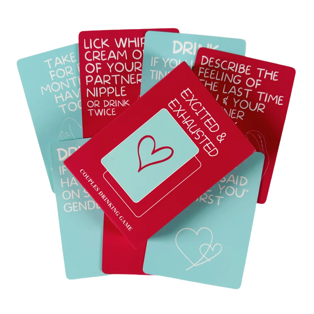Excited Exhausted Card Game
