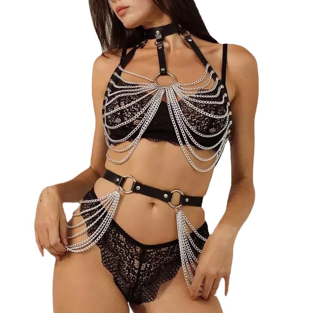 Chain Reaction Leather Set