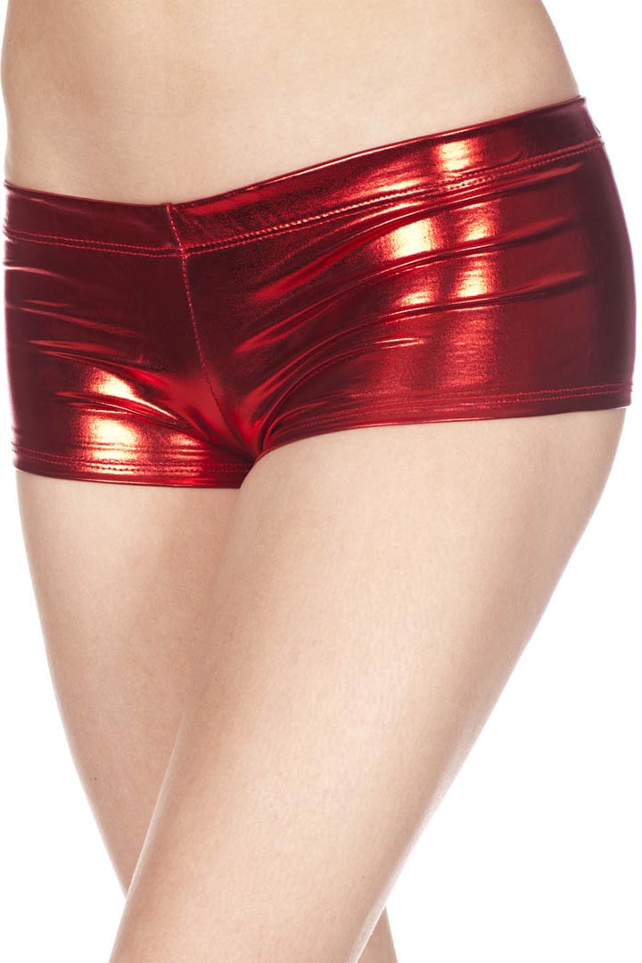 Metallic Booty Shorts
