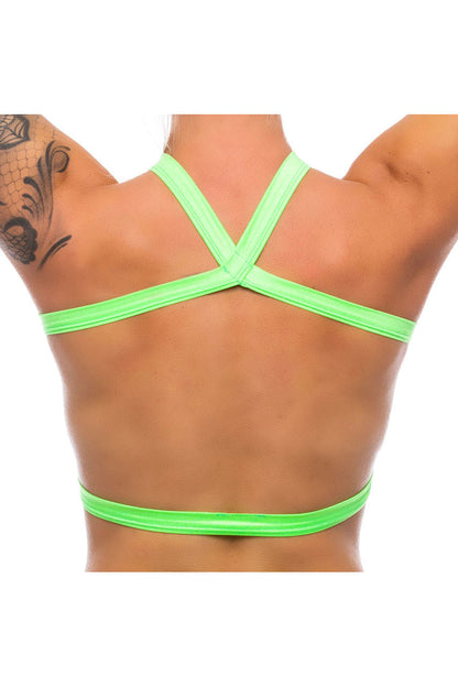 Caged Seduction Criss Cross Top