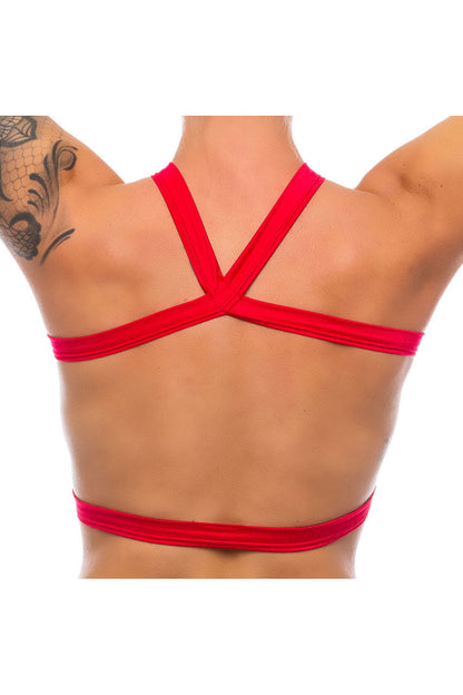 Caged Seduction Criss Cross Top