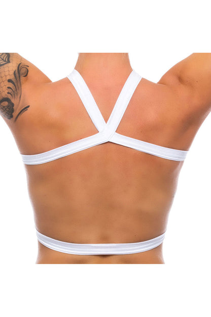 Caged Seduction Criss Cross Top