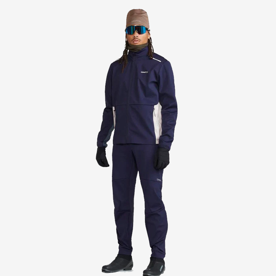 Men's Core Nordic Training Jacket (Blaze/Tofu)