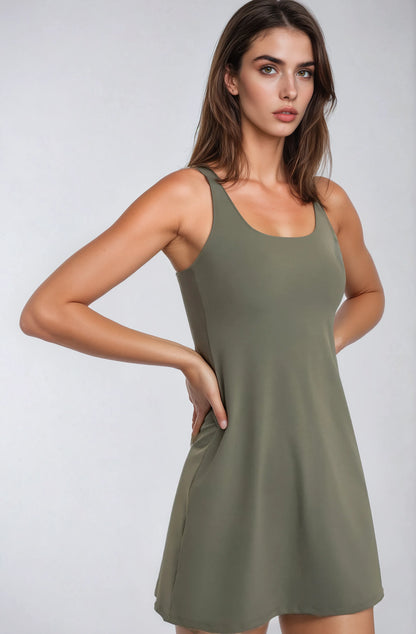 Tennis Dress with Shorts