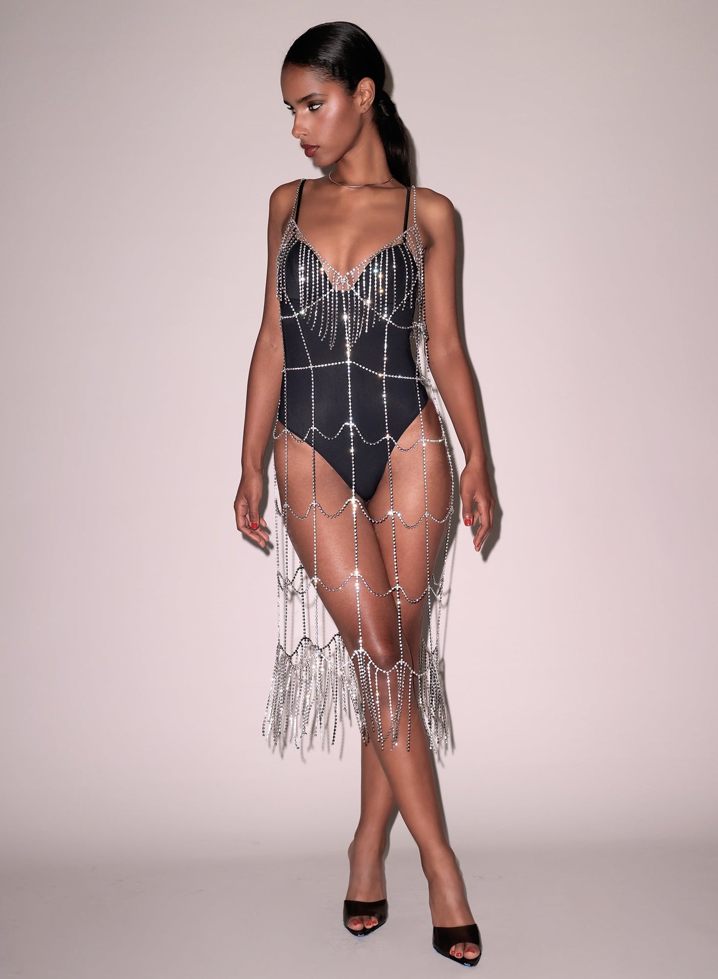 Crystal Fringe Dress