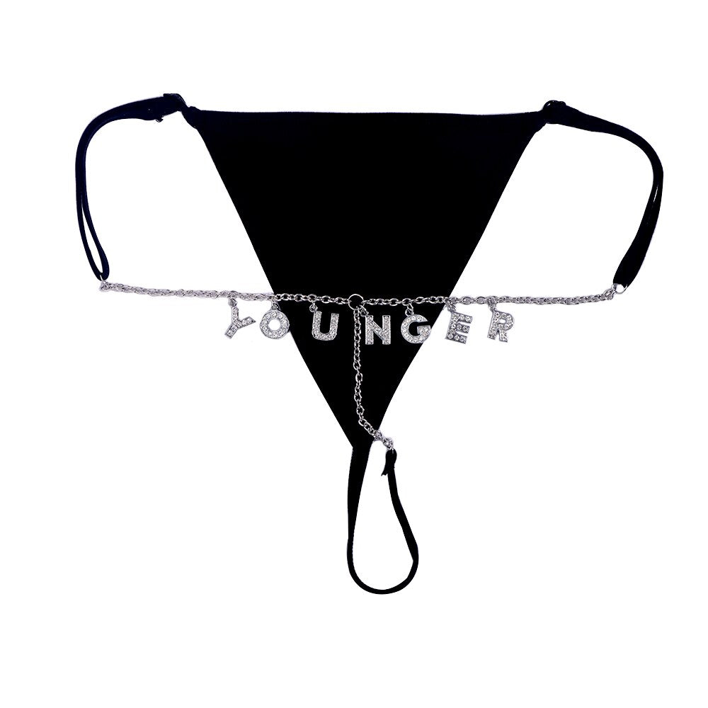 Naughty Whispers Lace Thong