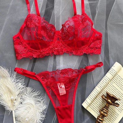 Sophie's Floral Lace Set
