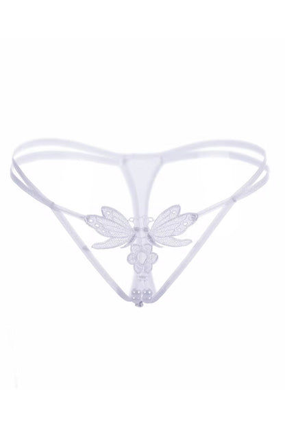 Crotchless Dragonfly Thong