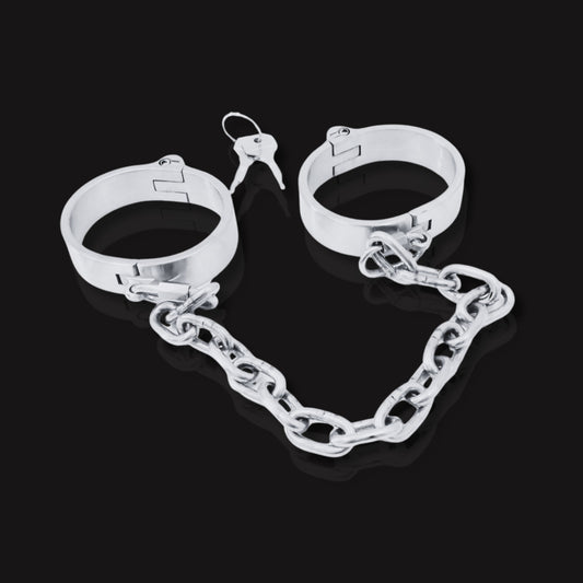 Lacy Mate™ Eclipse Stainless Steel Cuffs