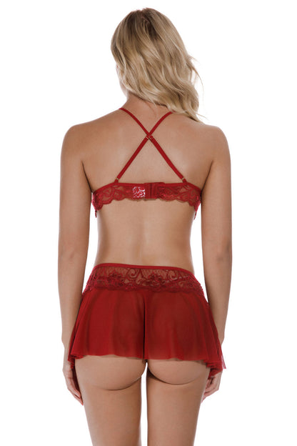 Skirted Lingerie Set