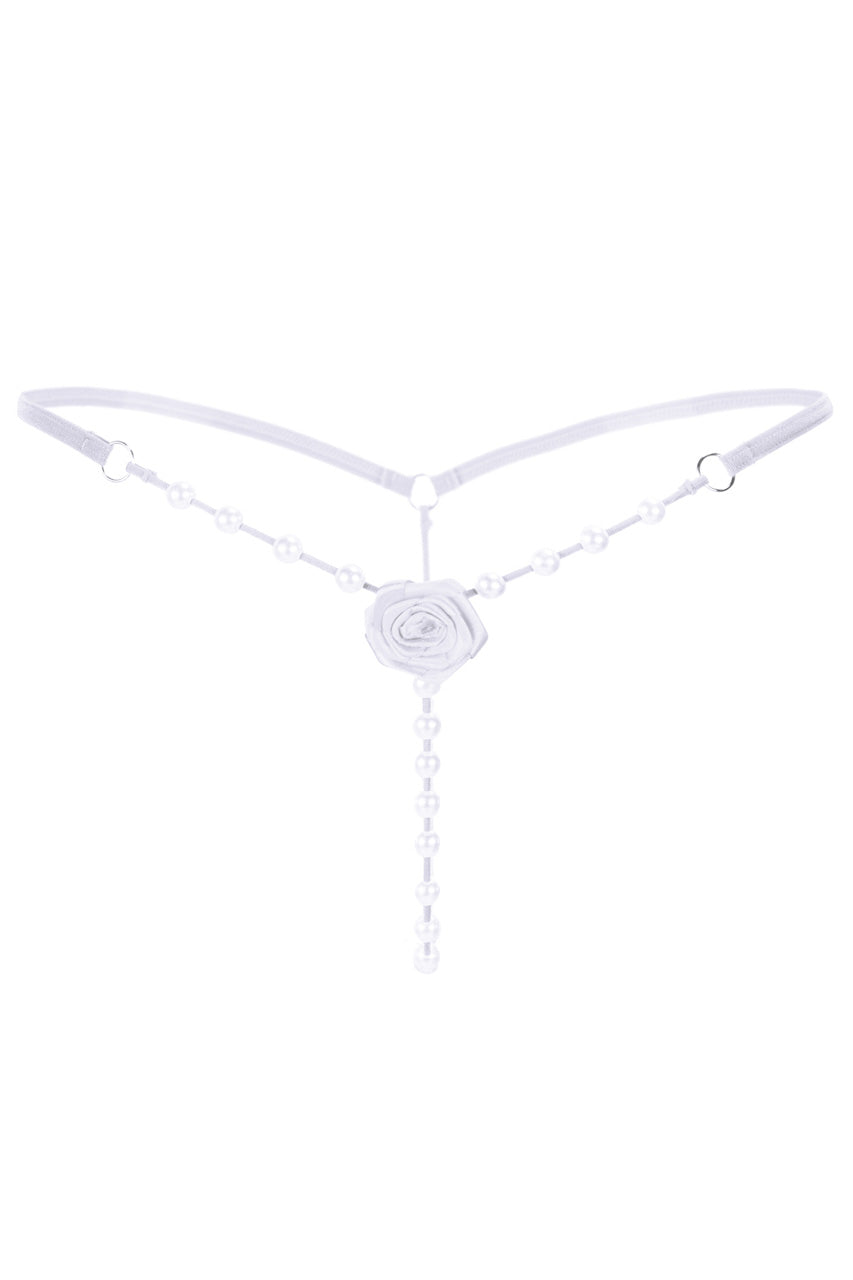 Rose Pearl Thong
