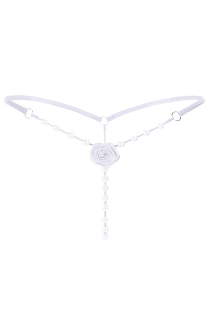 Rose Pearl Thong
