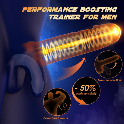 KRAKEN Suptruck™ X10 Unisex 360° Vibrator 32 Massage Beads & 10 Modes