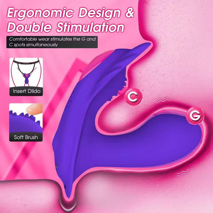 Wearable Vibrator X9 Pulse Panty Global Control & 9 Modes