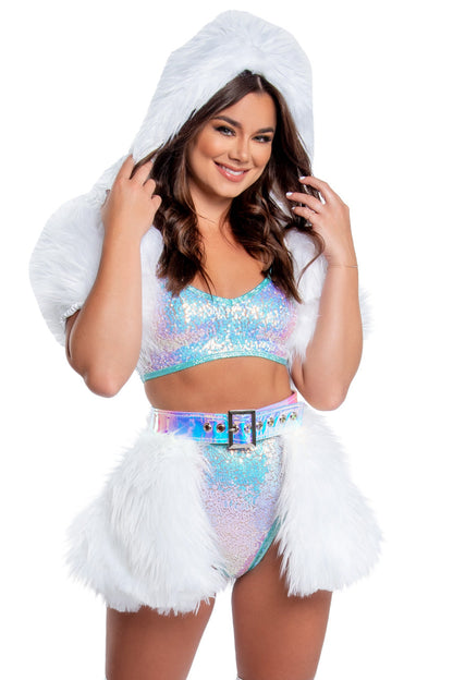 Light Up Hooded Shrug